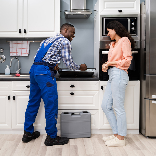 can you provide an estimate for cooktop repair before beginning any work in Rossville Kansas